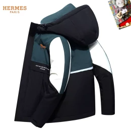 hermes doudoune manches longues pour homme s_1272503